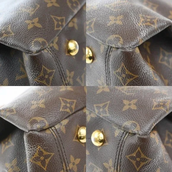 LOUIS VUITTON Pallas 2Way Shoulder Hand Bag Monogram Leather Red M41175 638EG327 - Picture 14 of 16